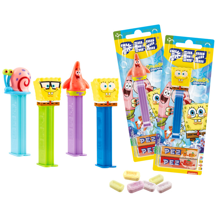 Pez Blister Card - Spongebob