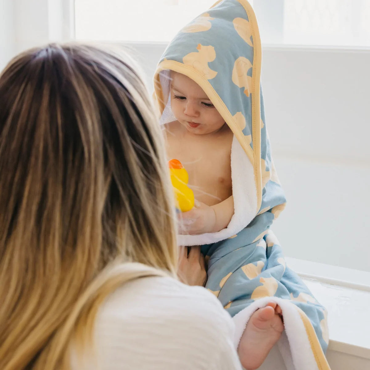 Copper Pearl Ducky Premium Hooded Towel