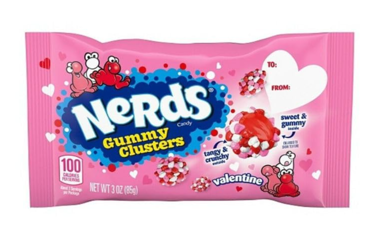 Nerds Gummy Clusters Limited Edition Valentine's Day Flavor