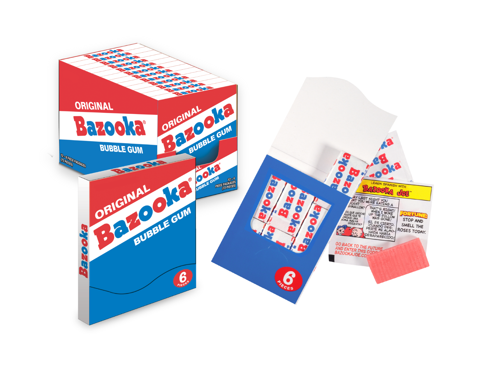 Original Bazooka Gum Wallet Pack