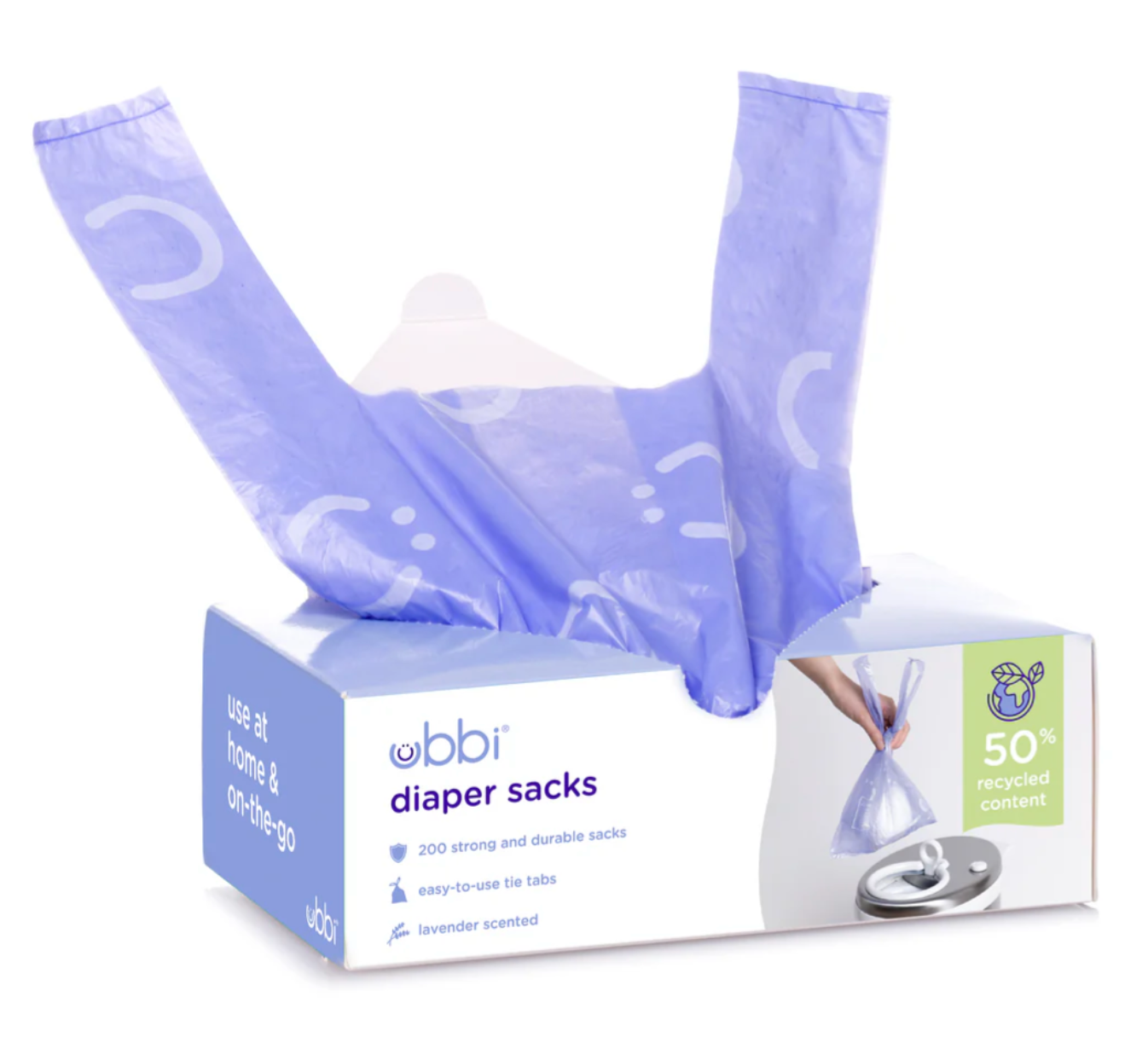 Ubbi Diaper Sacks, 200 Count Box