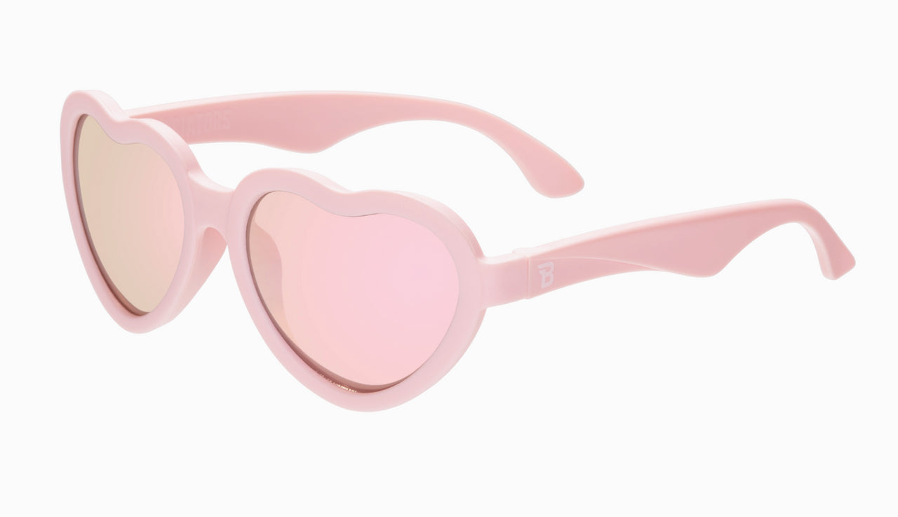 Babiators Ballerina Pink Hearts Polarized Baby and Kid Sunglasses