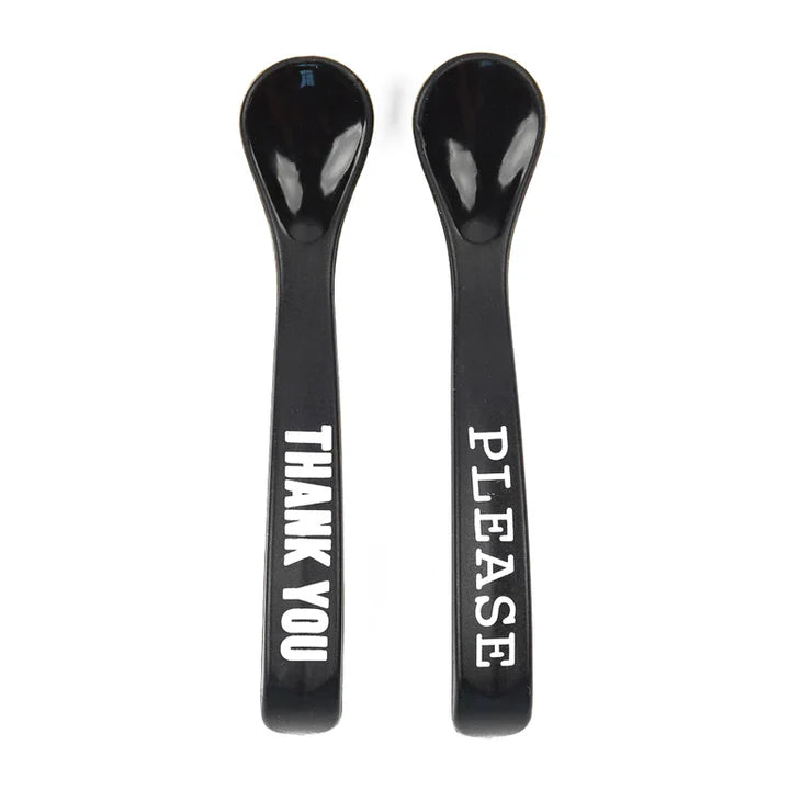 Please & Thank You Silicone Spoon Set