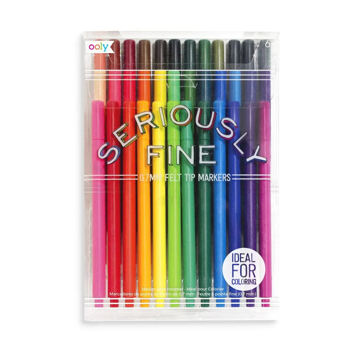 Seriously Fine Felt Tip Markers