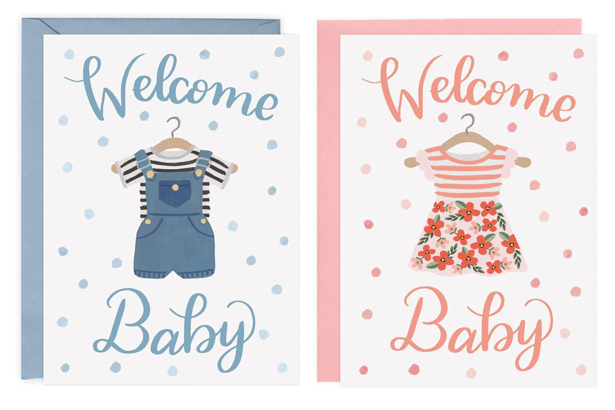 Welcome Baby Card