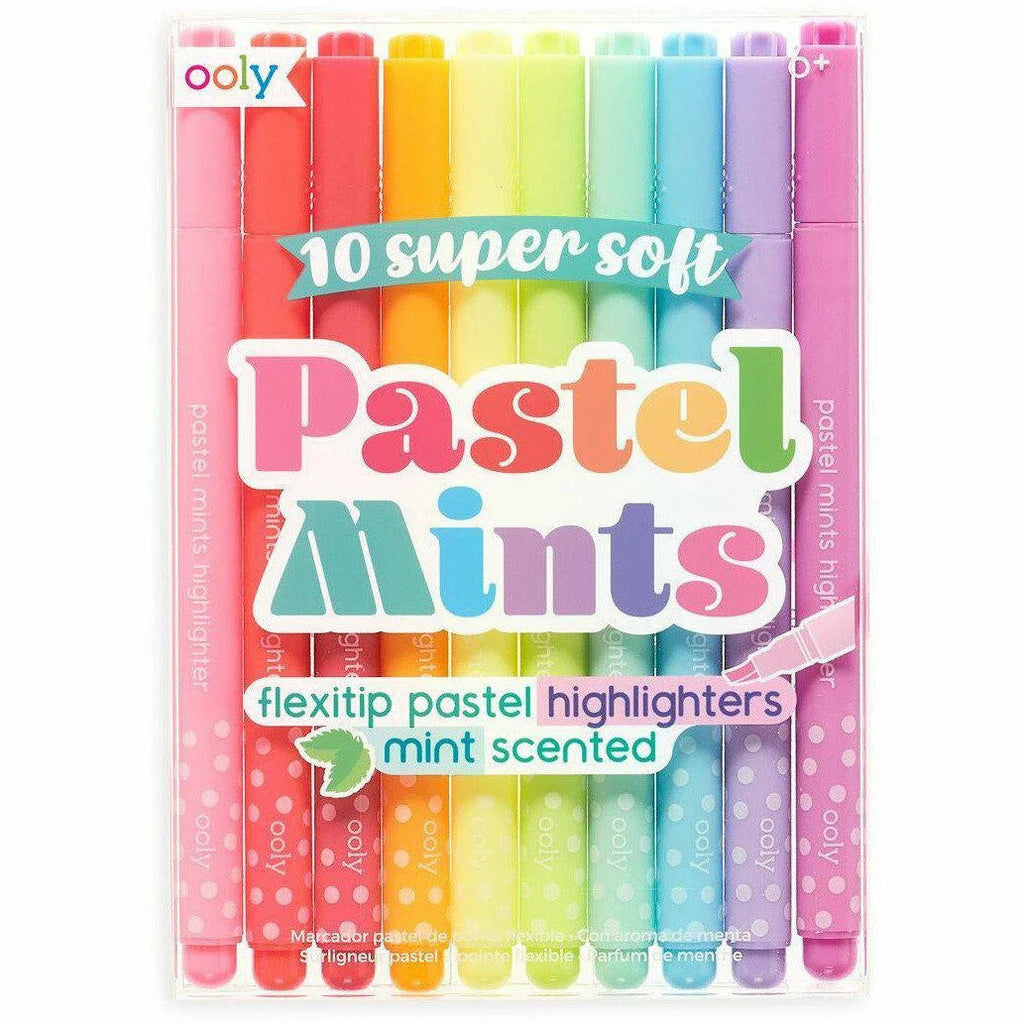 Pastel Mints Scented Flextip Highlighters