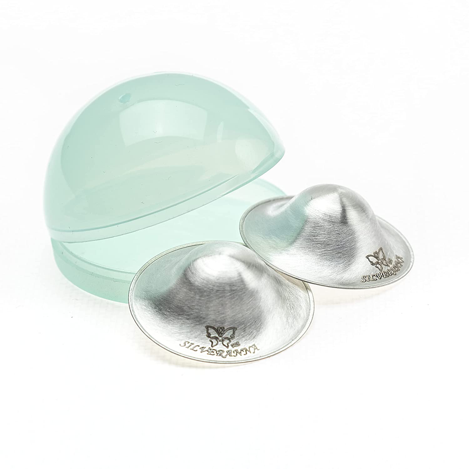 Silveranna 925 Silver Nipple Shields - Size Large