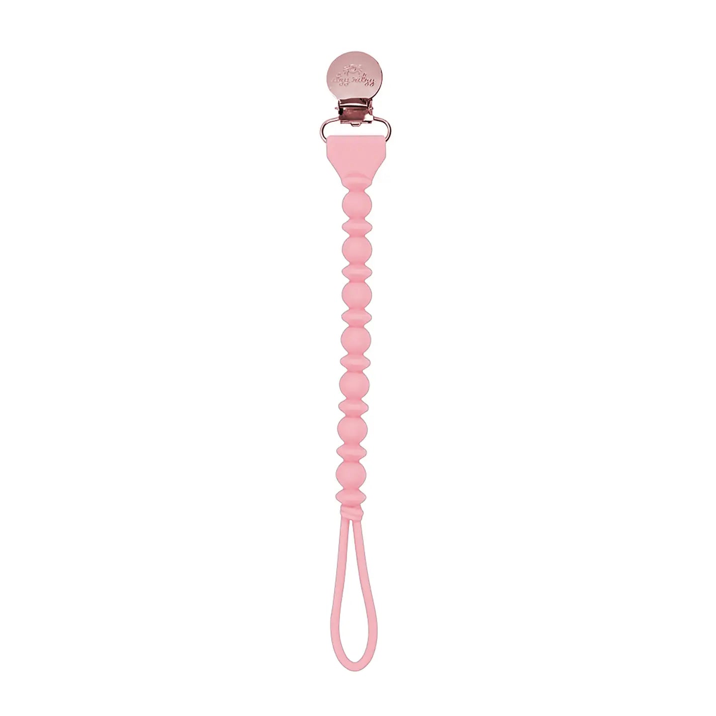 Itzy Ritzy Sweetie Strap Silicone One-Piece Pacifier Clip