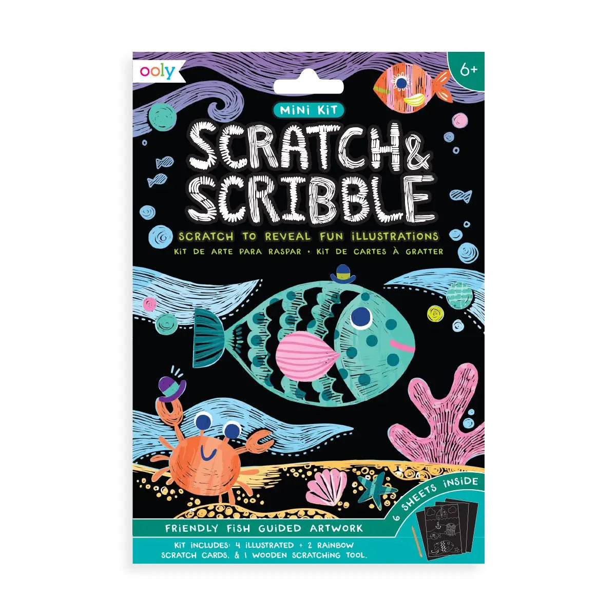 Mini Scratch & Scribble Art Kit