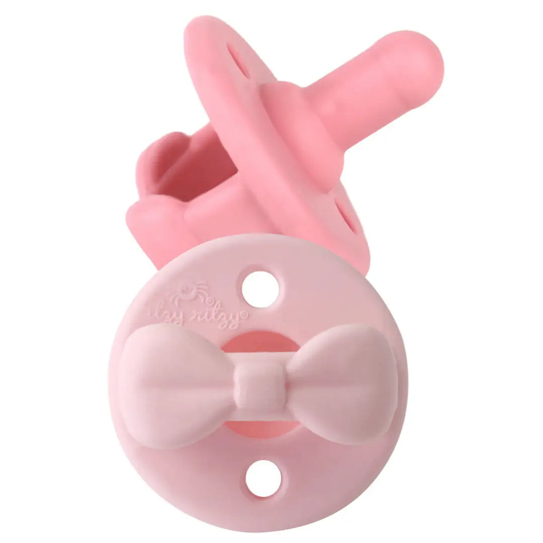 Itzy Ritzy Sweetie Soother Pacifier Sets (2-pack, Ages 0-6 Months)