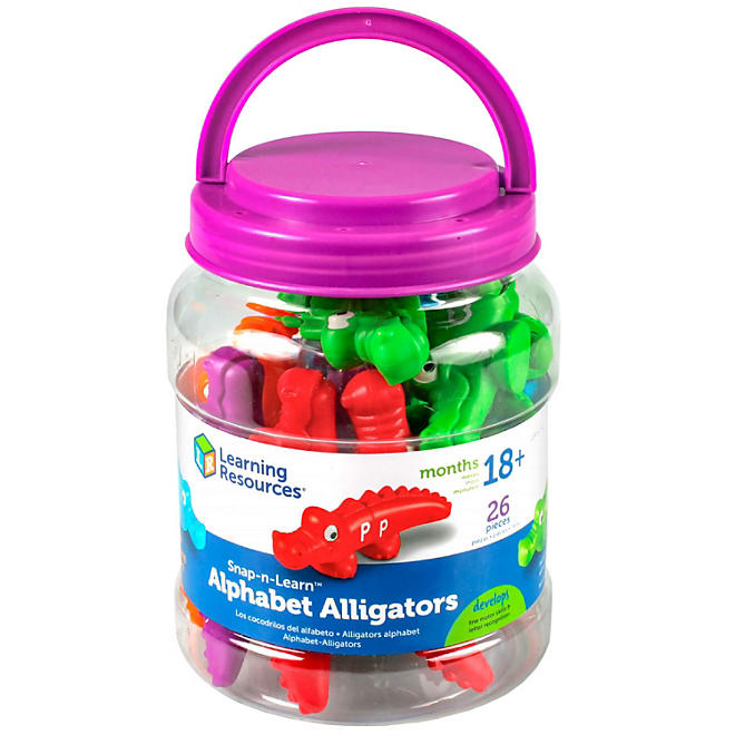 Snap-n-Learn Alphabet Alligators