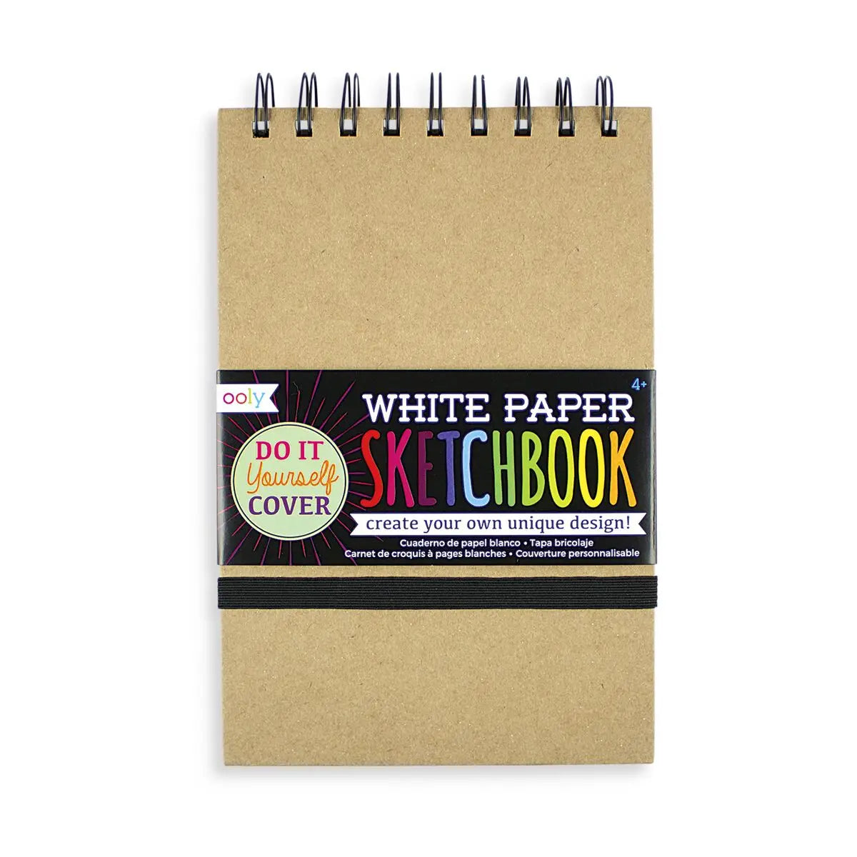 Small D.I.Y. Cover Sketchbook - White Paper