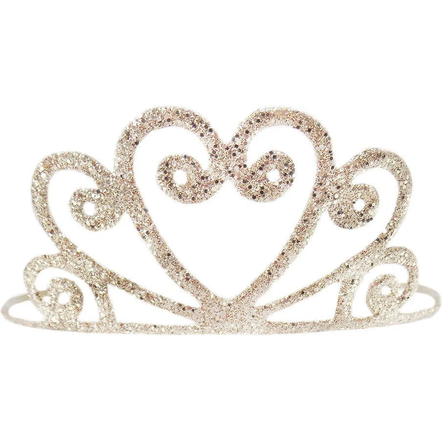 Gold Glitter Tiara