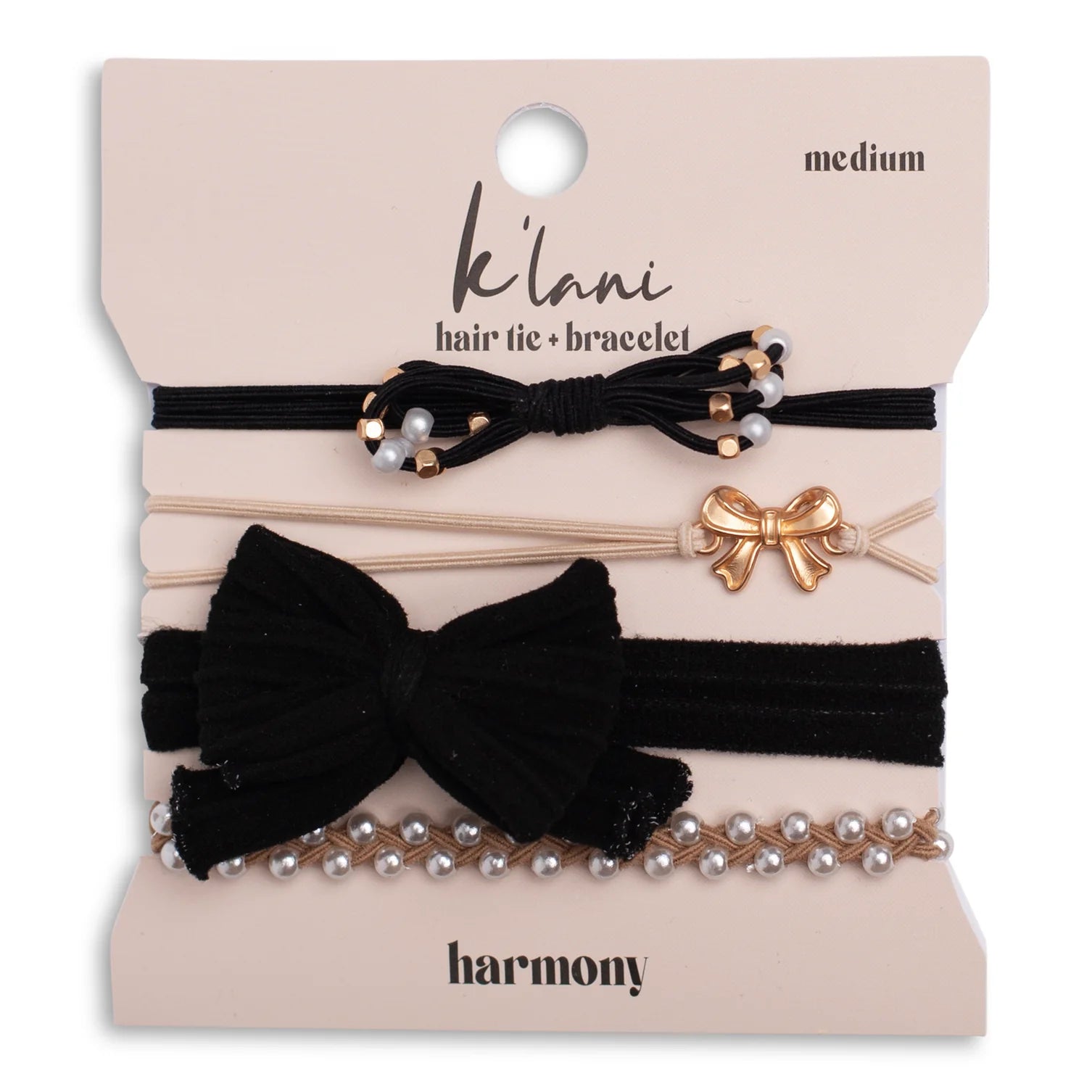 K'lani Hair Tie & Bracelet - Harmony