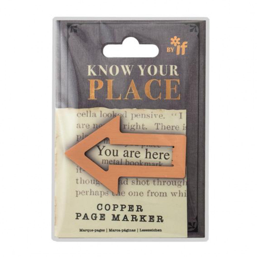 Know Your Place Bookmark