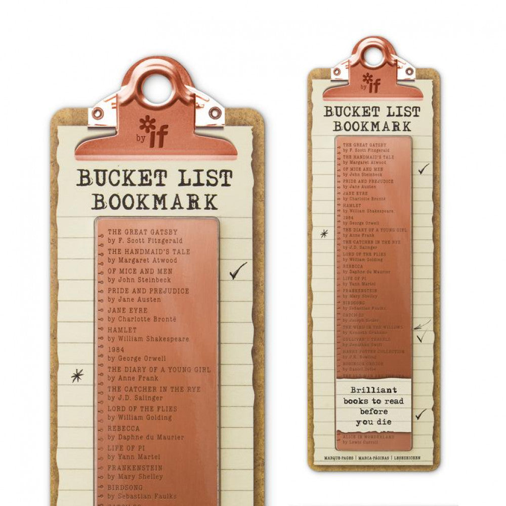 Bucket List Bookmark