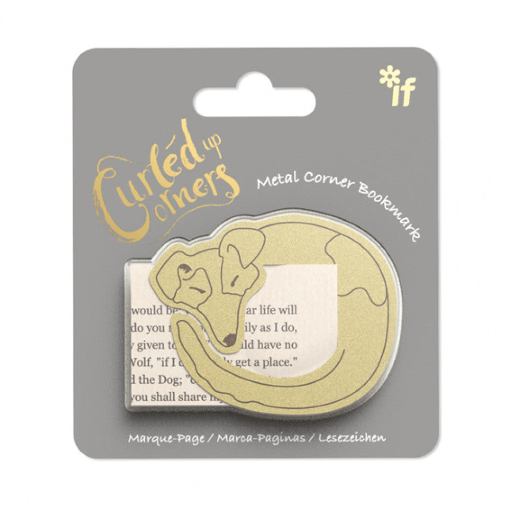 Curled Up Corners Bookmark