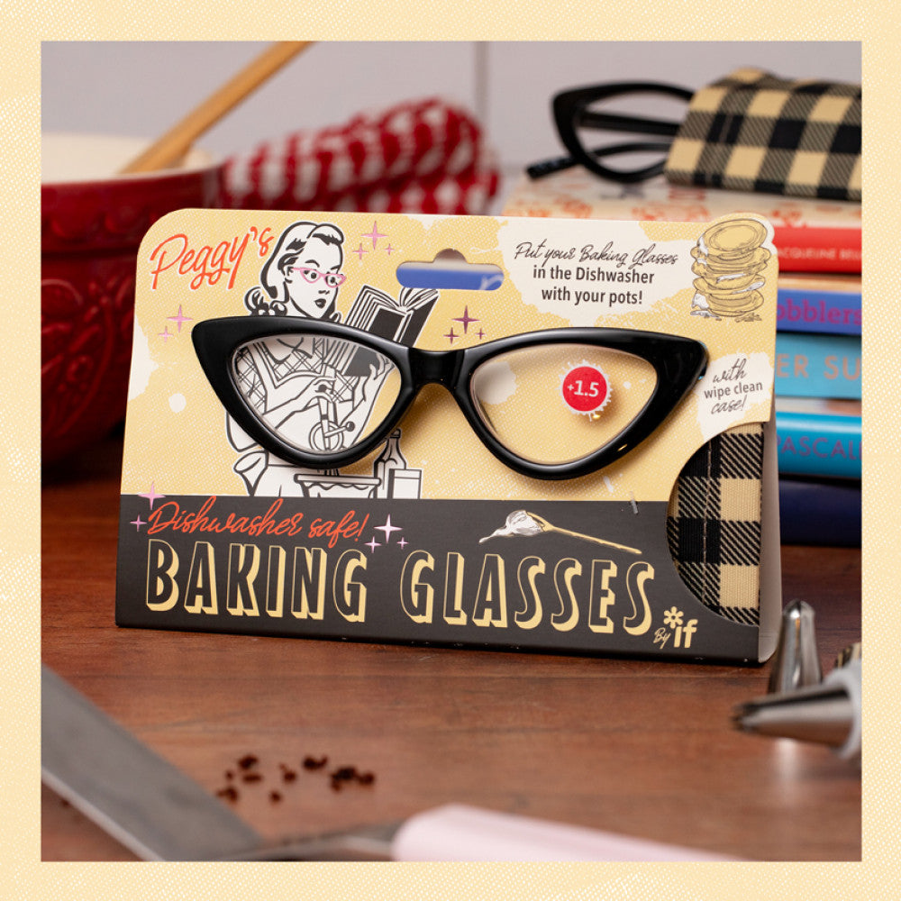 Peggy's Baking Glasses - Black