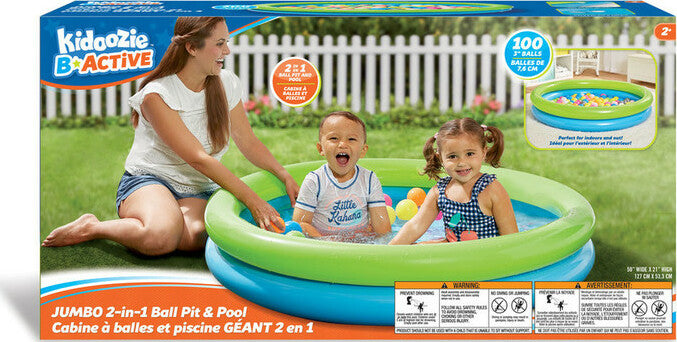 Kidoozie 2-in-1 Ball Pit & Pool