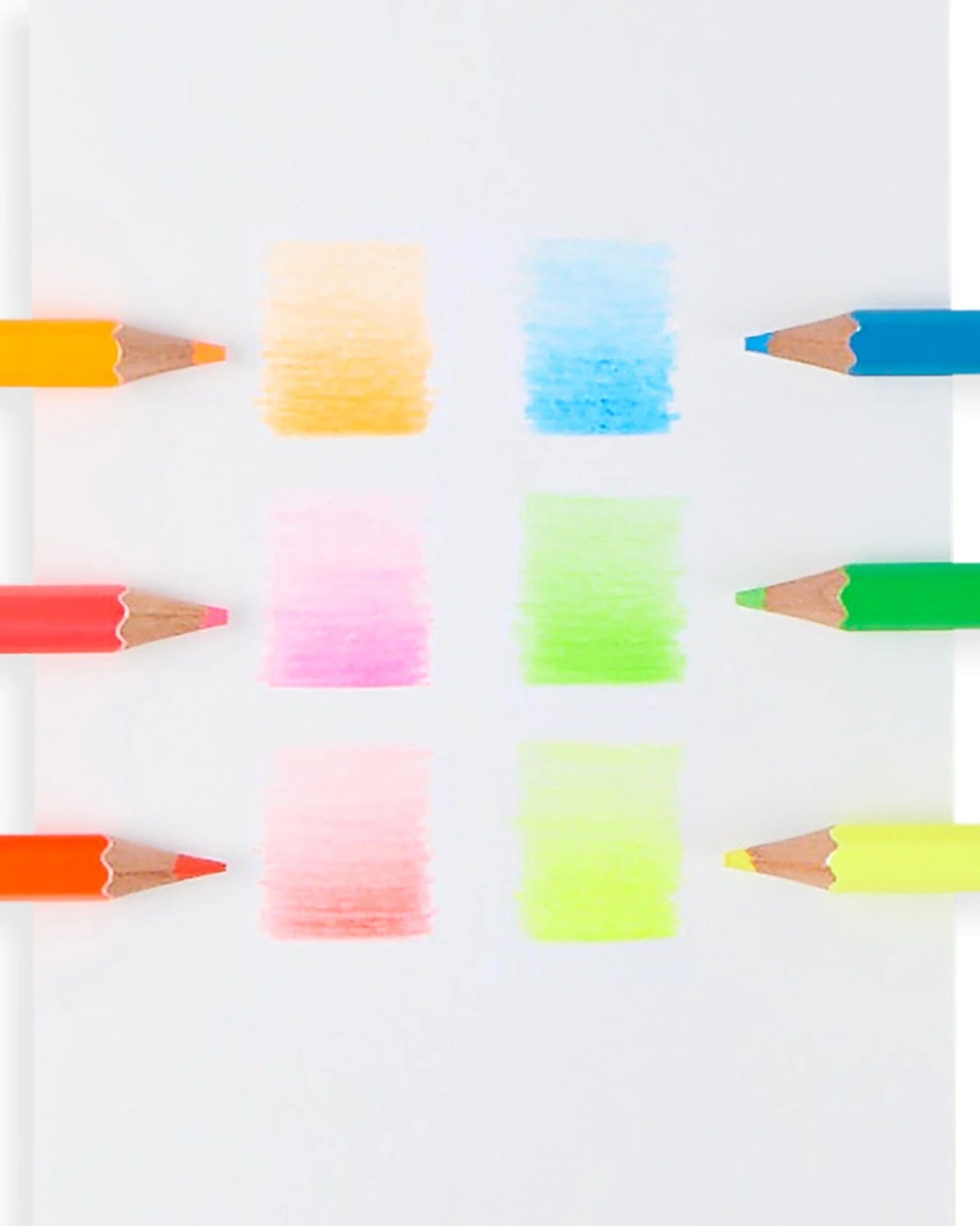 Jumbo Brights Neon Colored Pencil Set Of 6