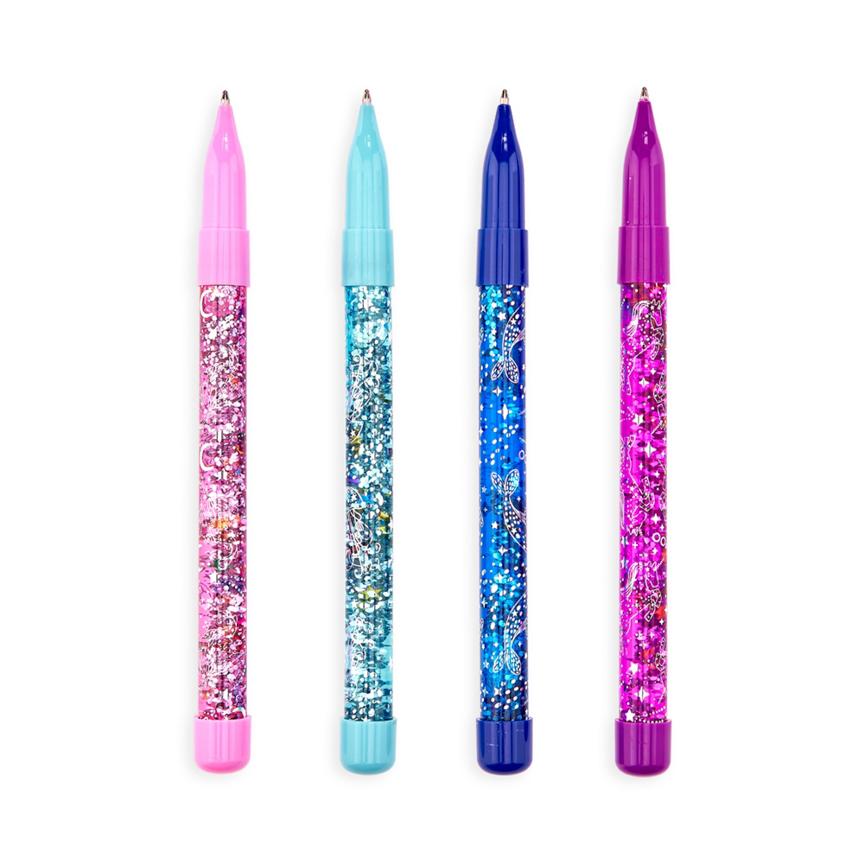 Glitter Wand Pens - Celestial Stars