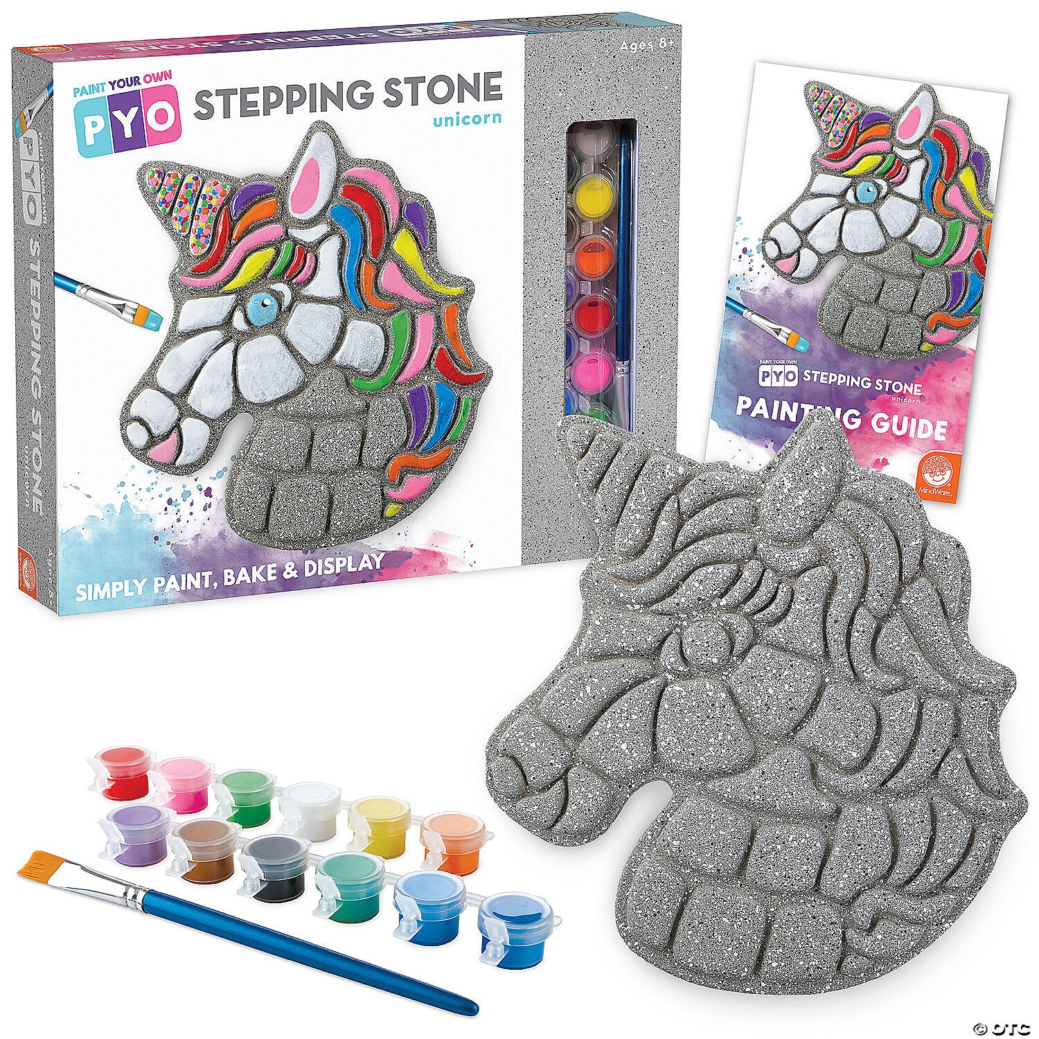 Paint Your Own Stepping Stone: Unicorn