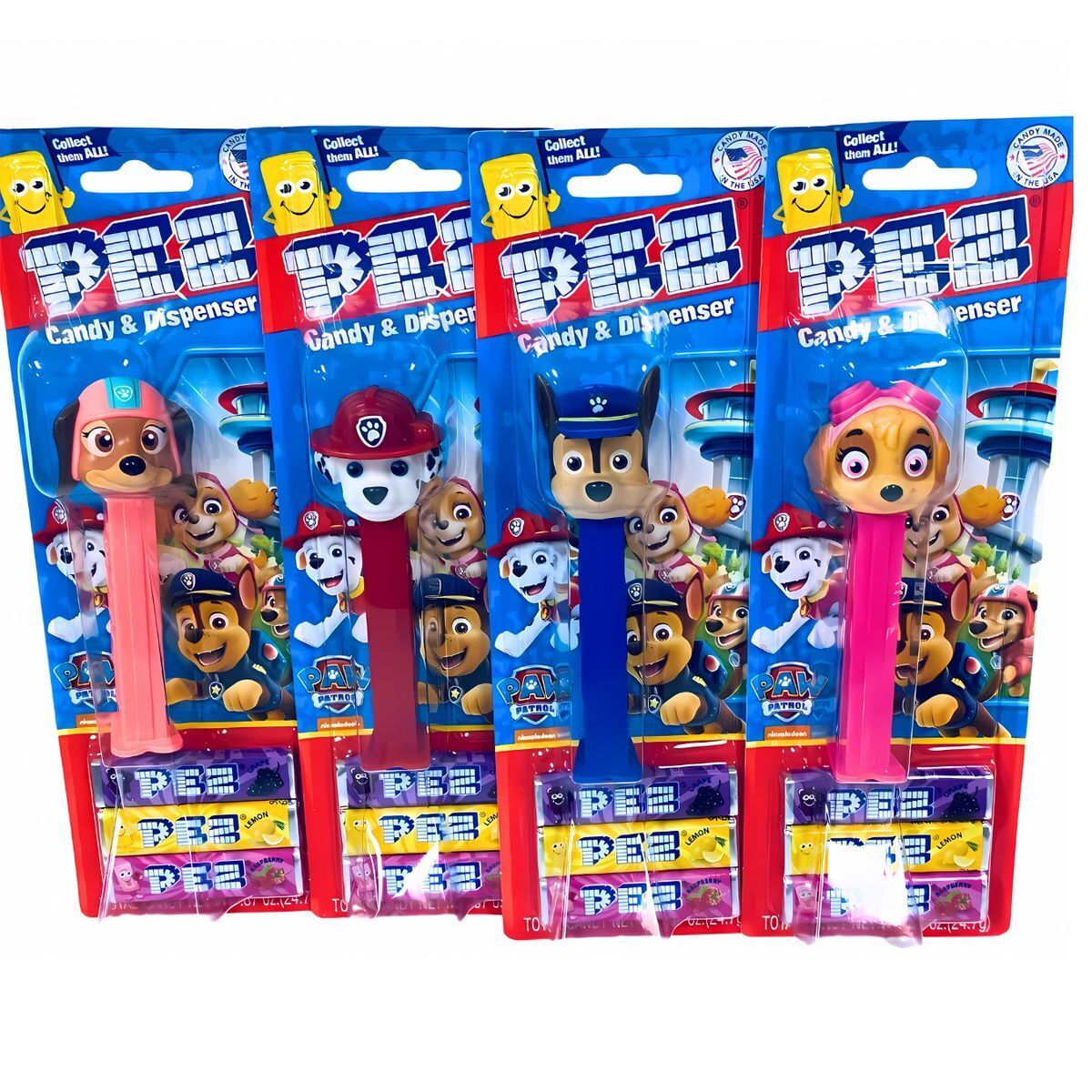 Pez Blister Card - Paw Patrol