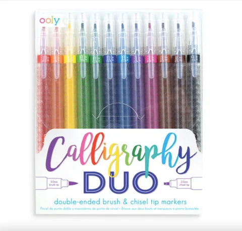 Calligraphy Duo Double Ended Markers