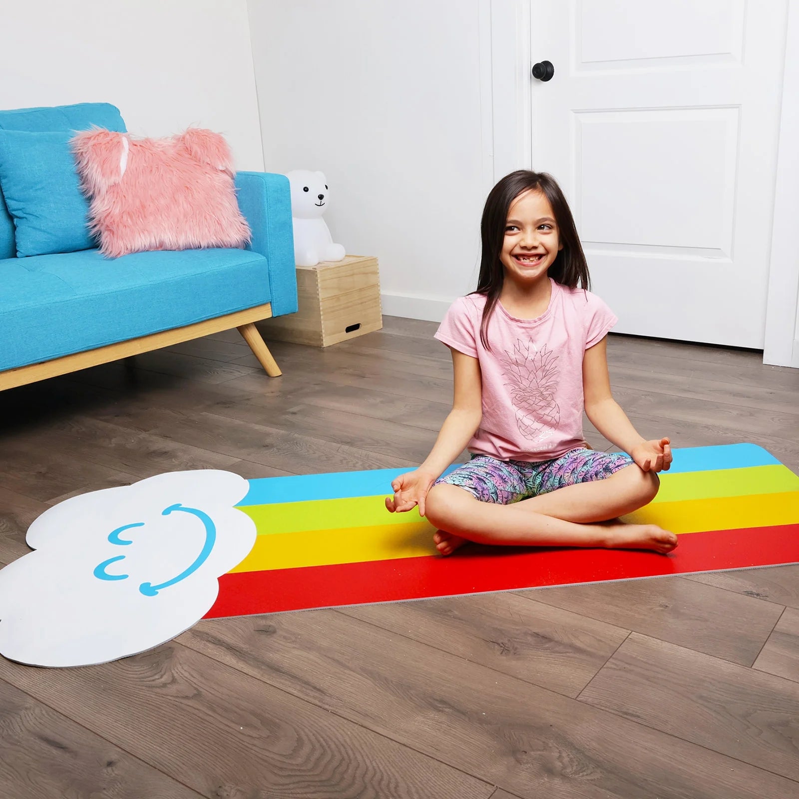 Rainbow Kids' Yoga Mat