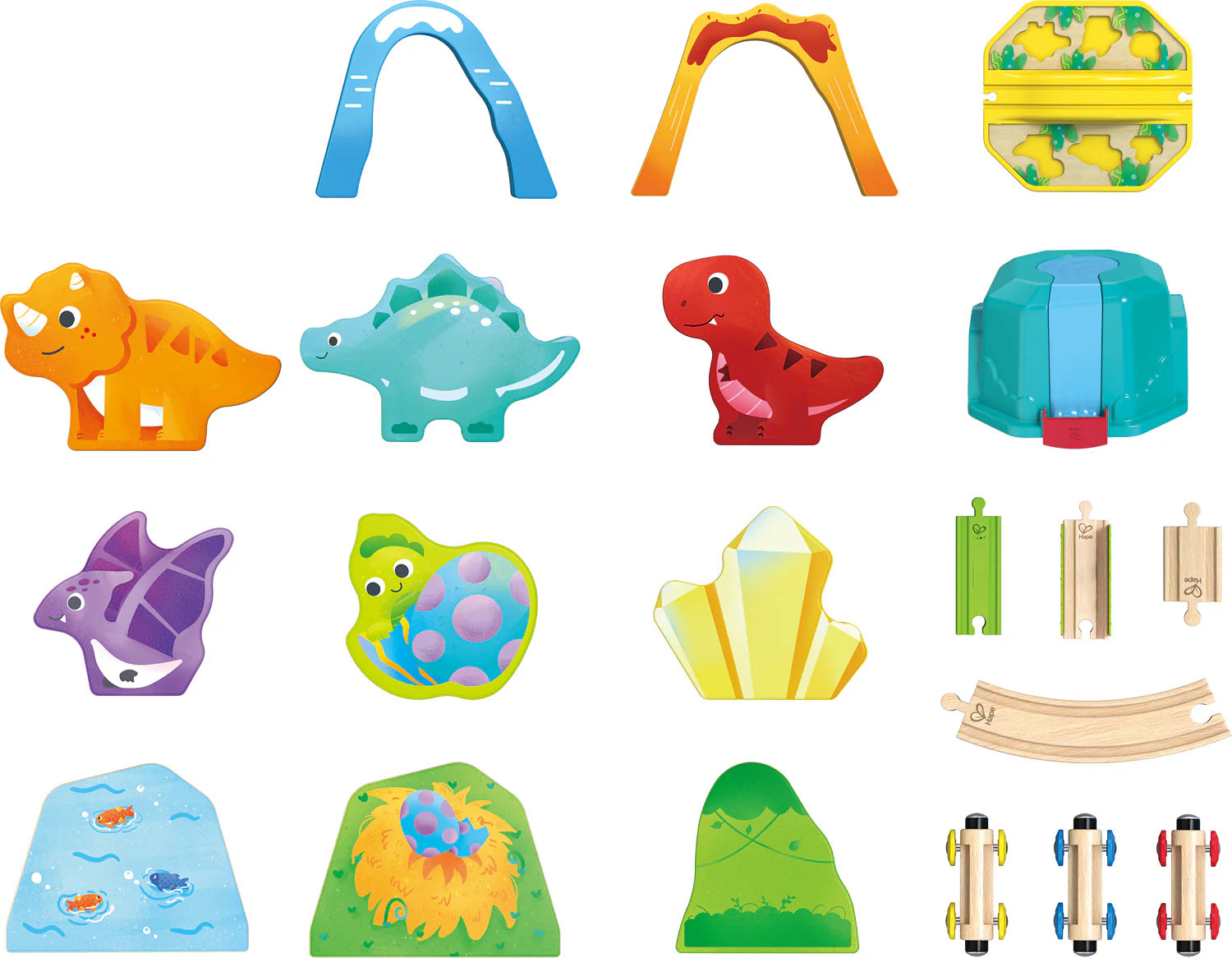 Hape Dinosaur Train Bucket Set