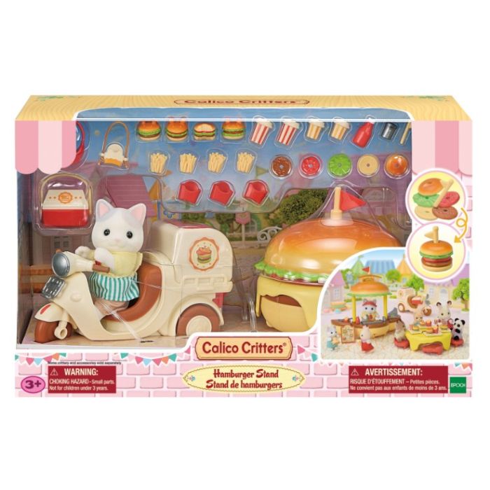 Calico Critters Hamburger Stand